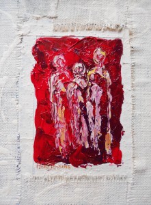 Anne Jenkins' painting, Suppot